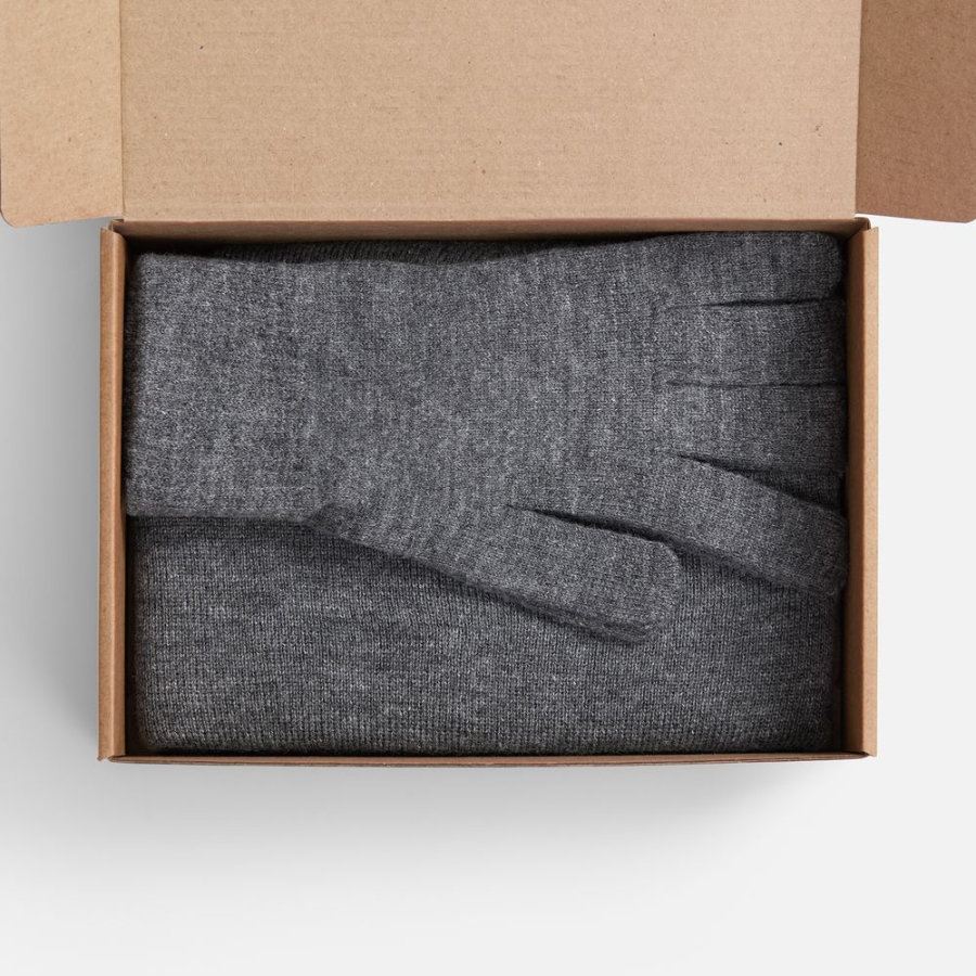 Набор Knit Warm серый