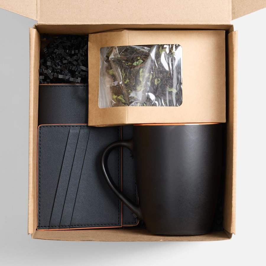 Набор Multimo Tea черный с оранжевым