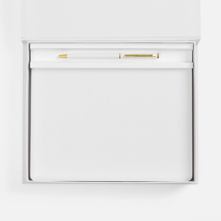 Набор Nebraska Flex белый с золотистым