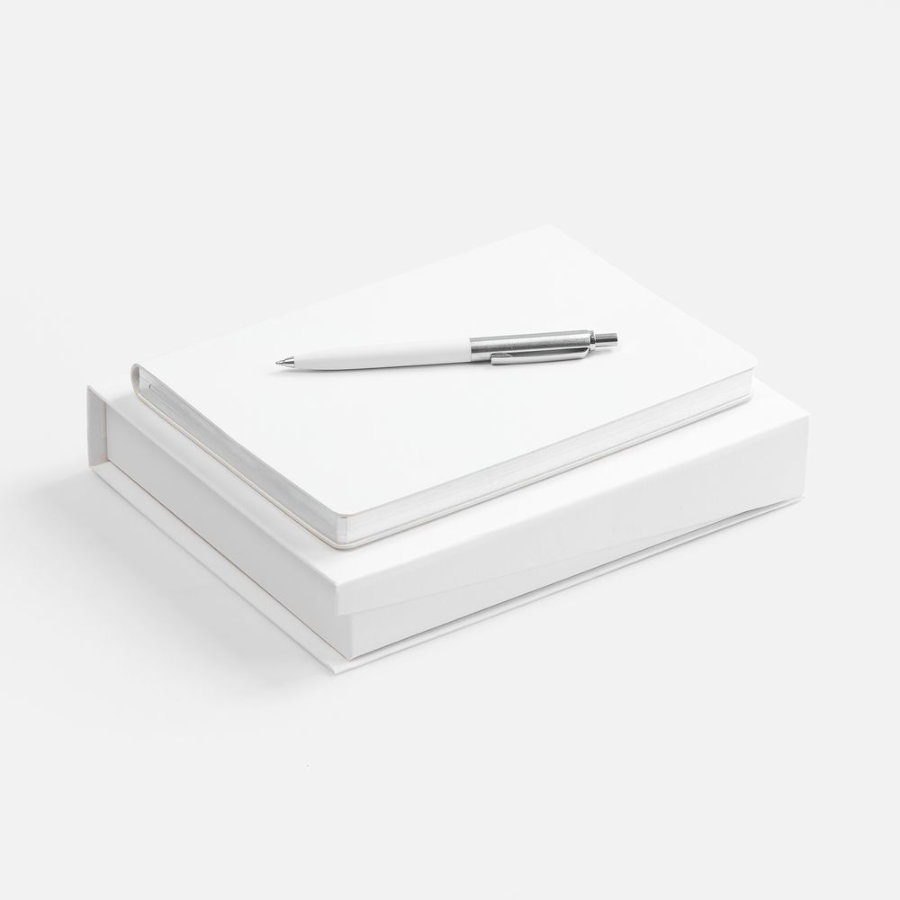 Набор Nebraska Flex белый с серебристым