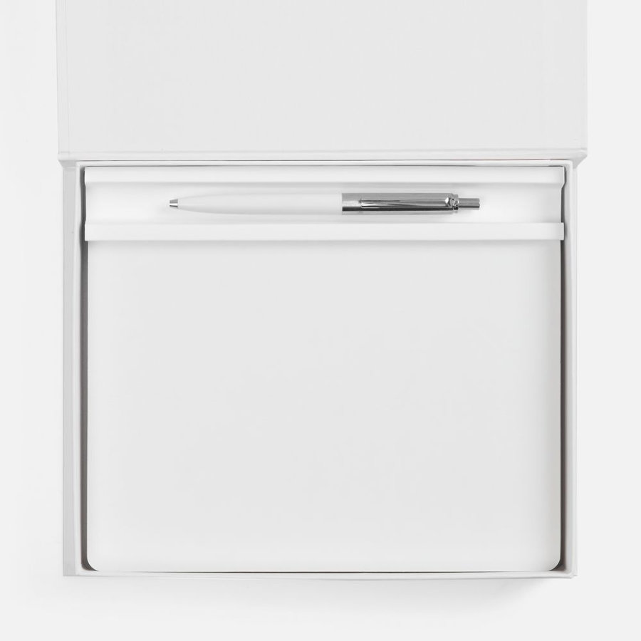 Набор Nebraska Flex белый с серебристым