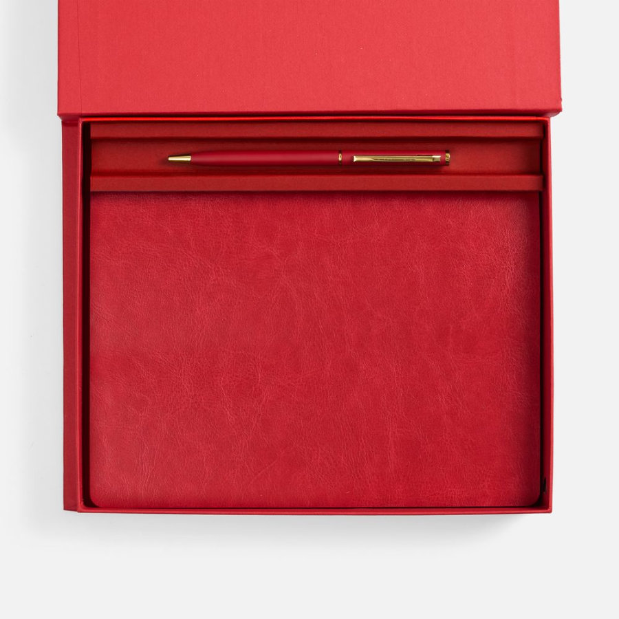 Набор Nebraska Flex красный с золотистым