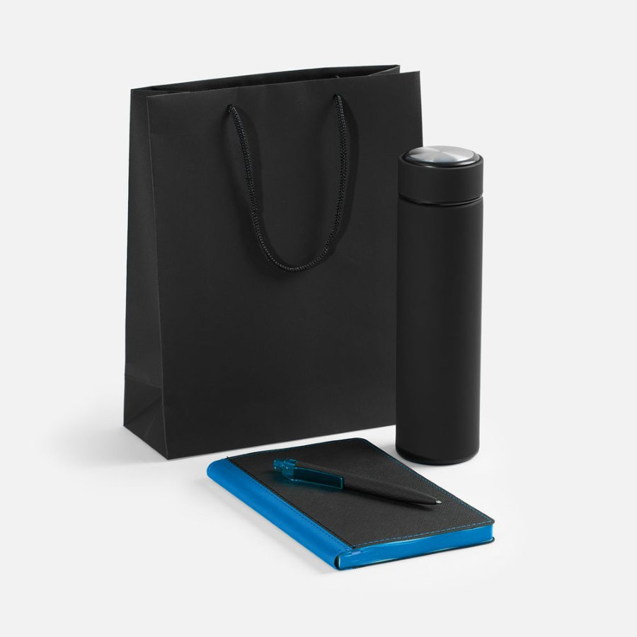 Набор Nice Twice Pack черный с голубым