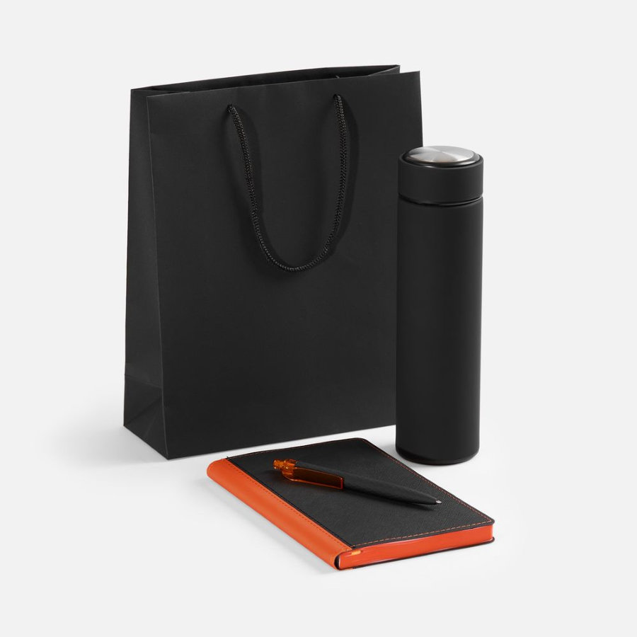 Набор Nice Twice Pack черный с оранжевым