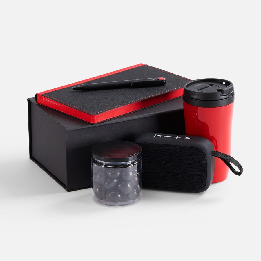 Набор Nice Twice Underway черный с красным