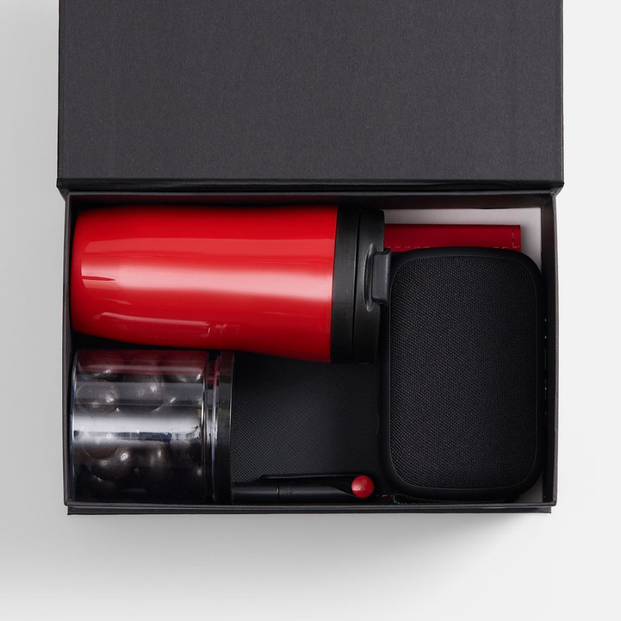 Набор Nice Twice Underway черный с красным