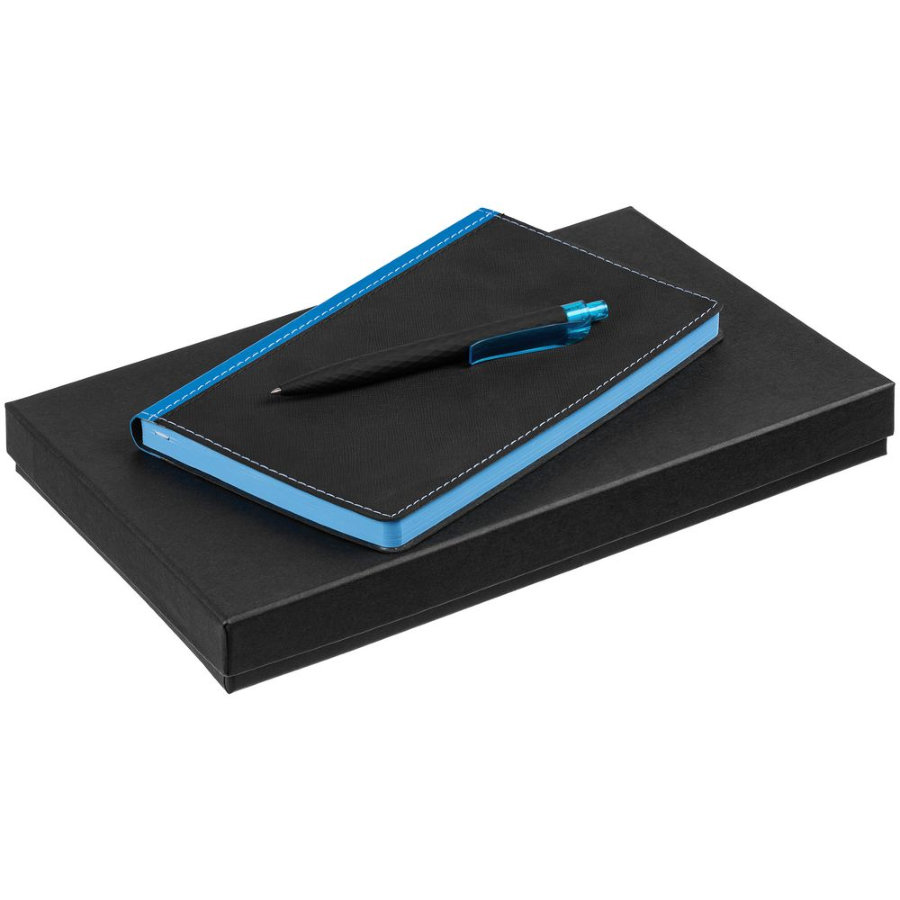 Набор Nice Twice черный с голубым