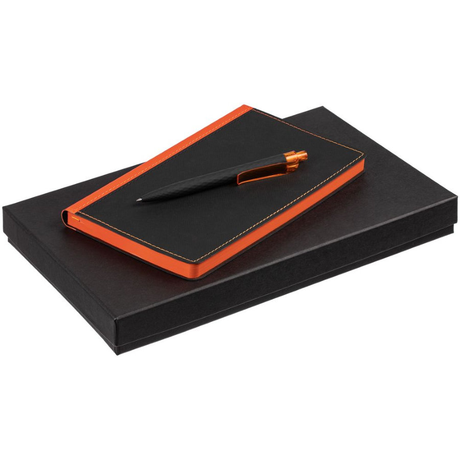 Набор Nice Twice черный с оранжевым