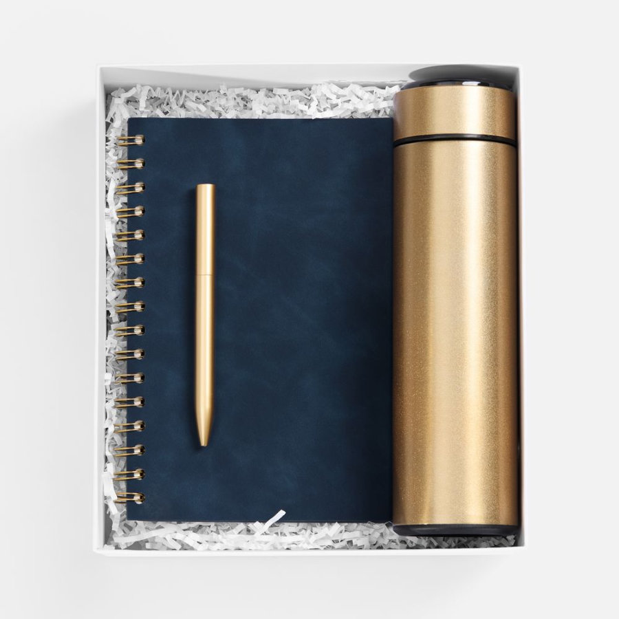 Набор Spiral Gold синий