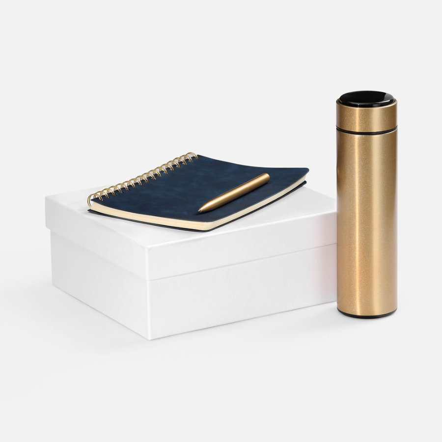 Набор Spiral Gold синий