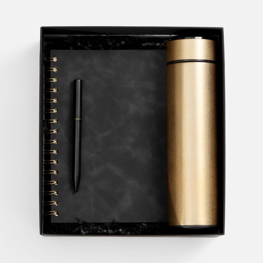 Набор Spiral Gold черный