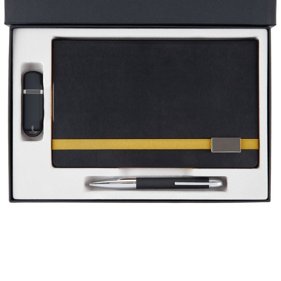 Набор Ton Memory черный с желтым