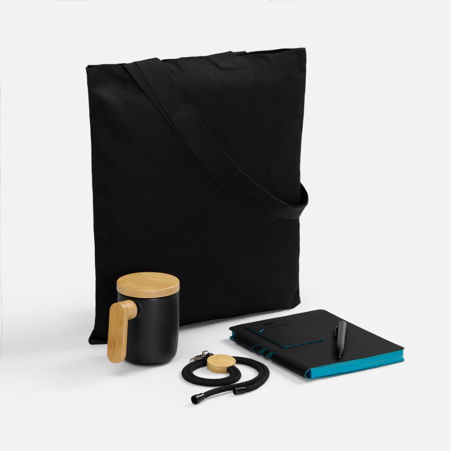 Набор Trait Office черный с бирюзовым