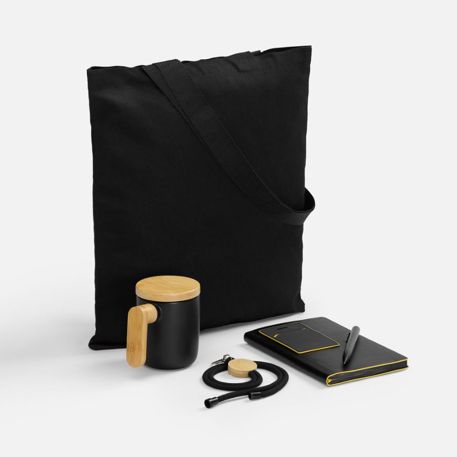 Набор Trait Office черный с желтым