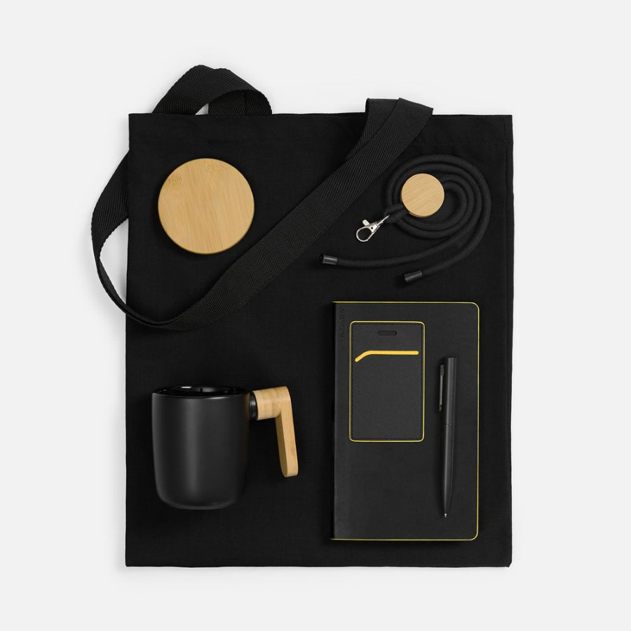 Набор Trait Office черный с желтым