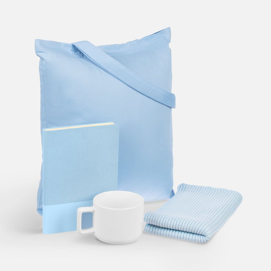 Набор Warm Vale голубой