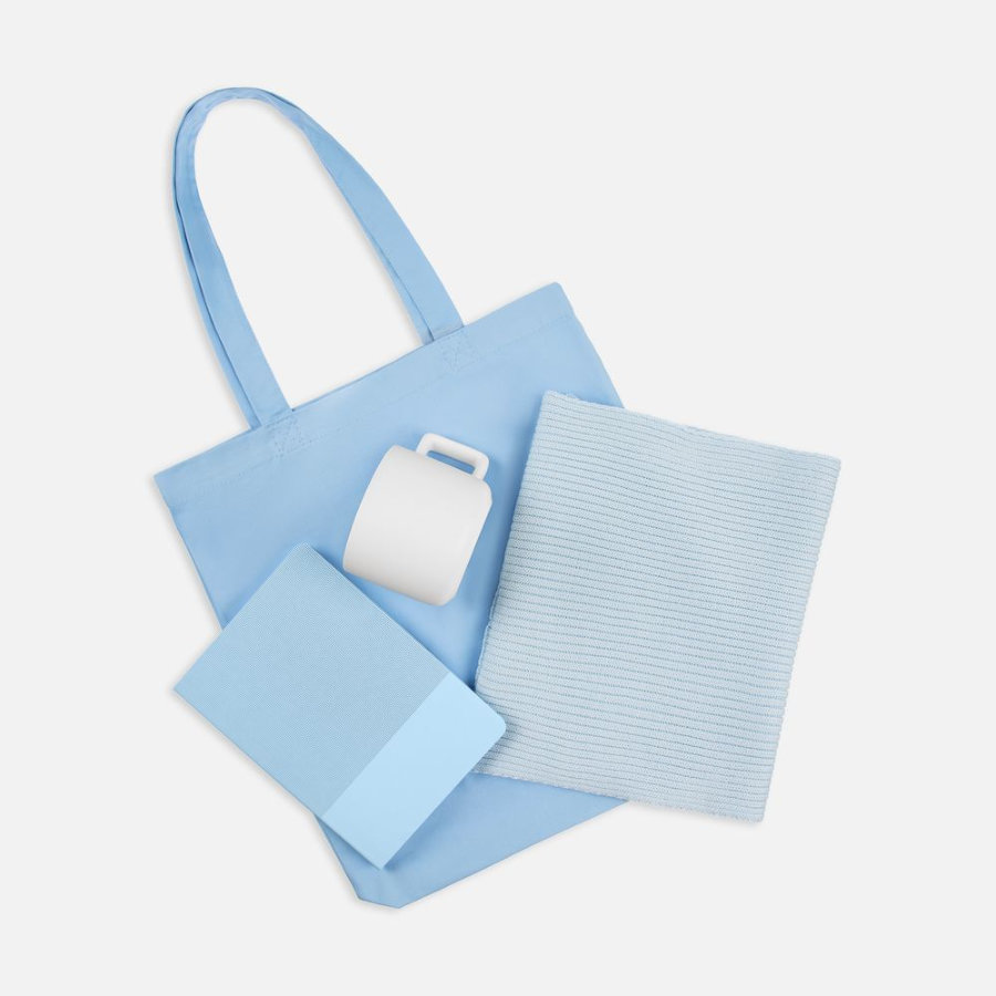 Набор Warm Vale голубой