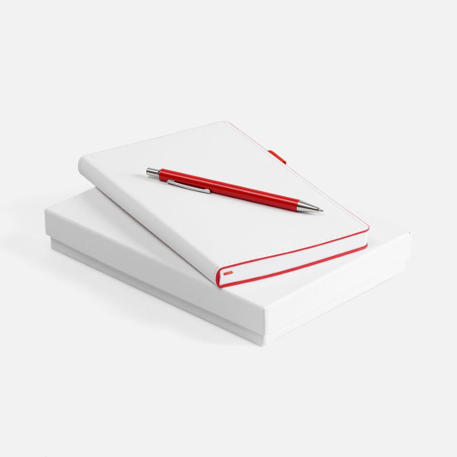 Набор White Shall бело-красный