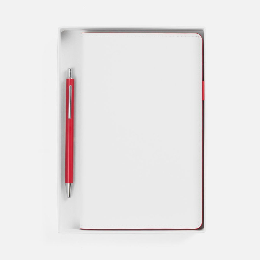 Набор White Shall бело-красный