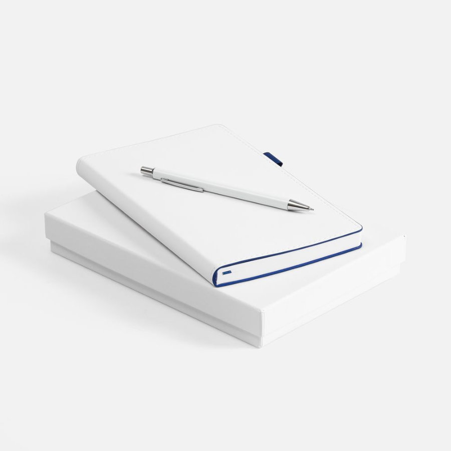 Набор White Shall бело-синий