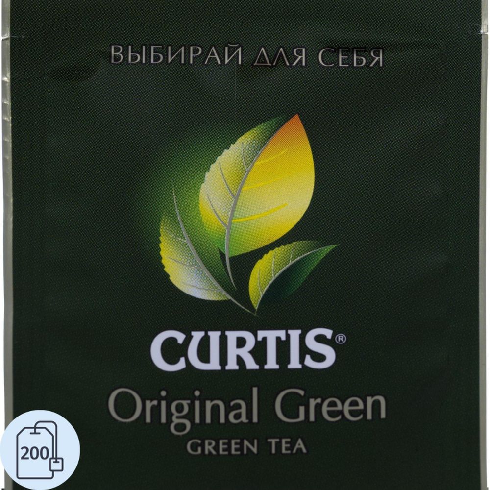 Чай зеленый Curtis Original Green Tea сашет 200пак