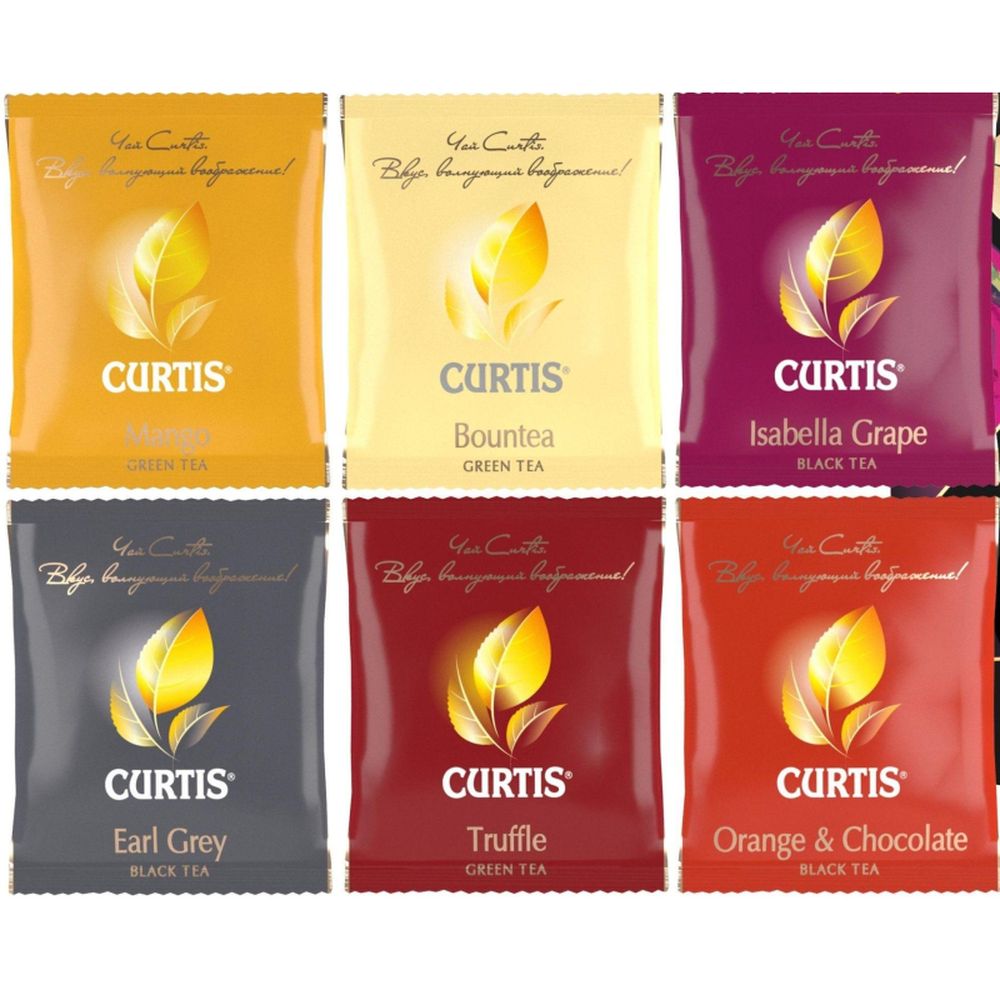 Чай Curtis ассорти Dessert Tea Collection, 30шт/уп