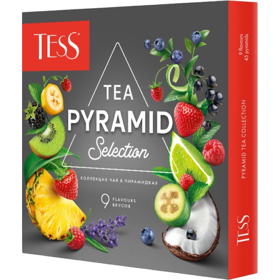 Чай Tess набор чая 9 видов, 1уп/45пак 