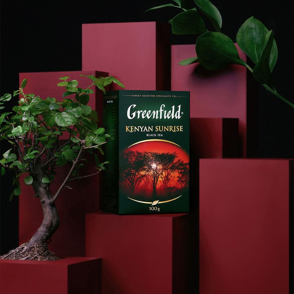 Чай Greenfield Kenyan Sunrise черный листовой, 200г 0795-12