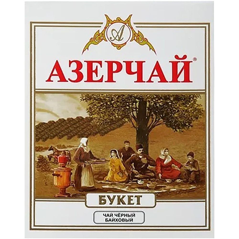 Чай Азерчай Букет чай черный крупнолистовой, 400 г 131208/416986