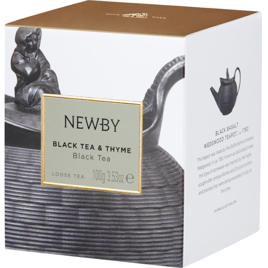Чай черный Newby чабрец, 100г