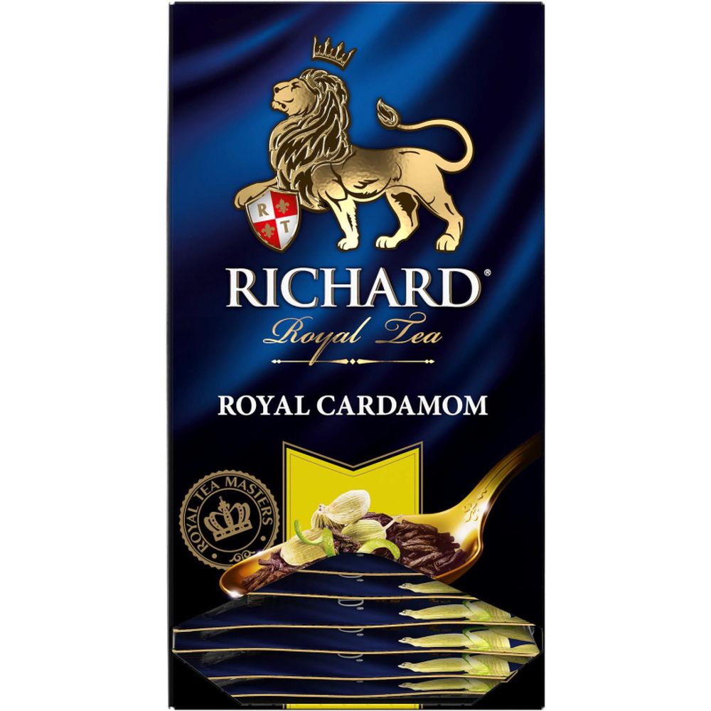 Чай Richard Royal Cardamom черн., 25 пак 12403