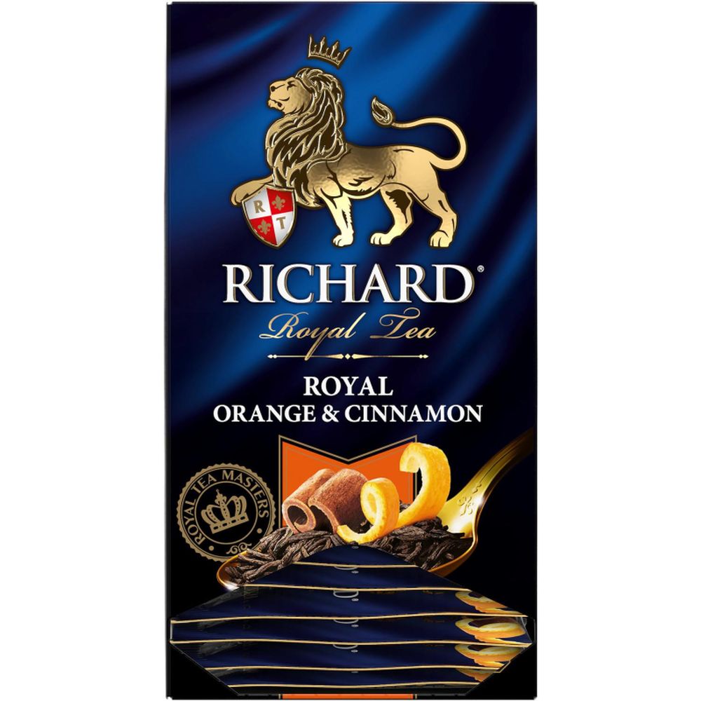 Чай Richard Royal Orange Cinnamon черный , 25 пак, 14143