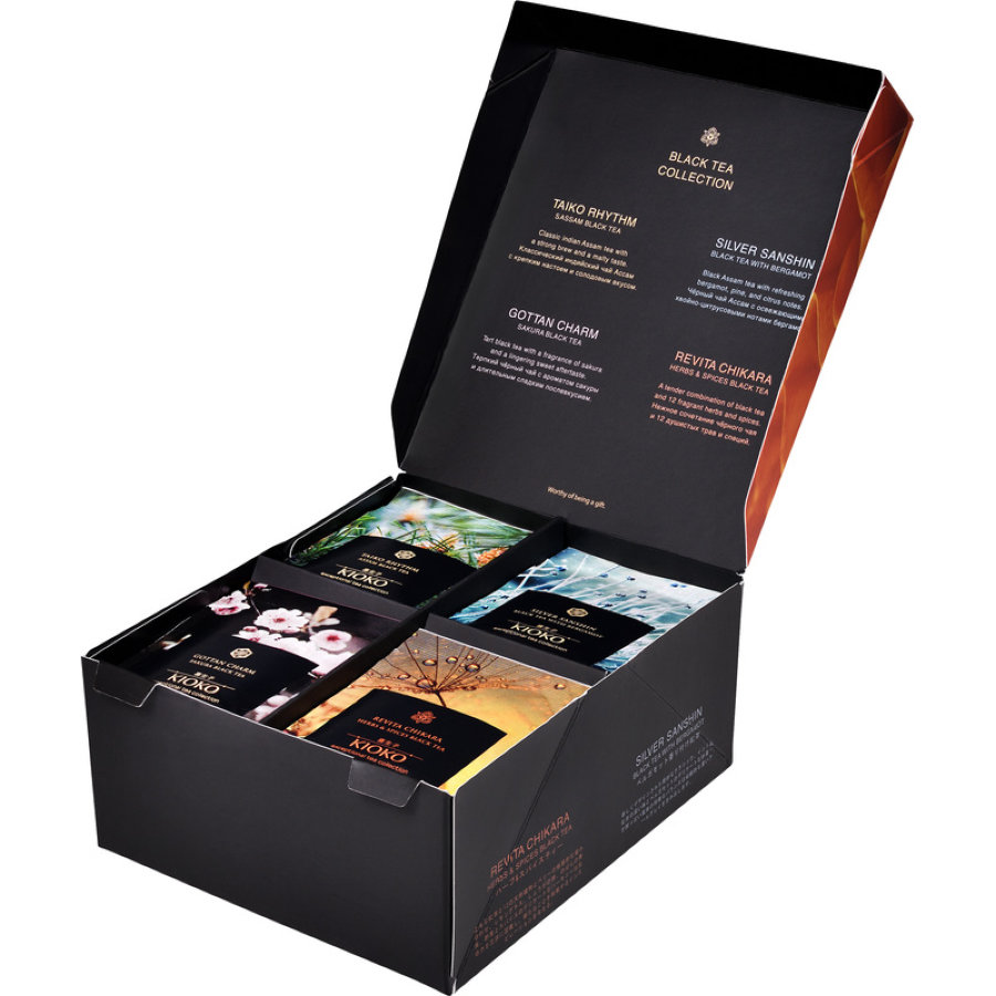 Чай KIOKO BLACK TEA COLLECTION черный, 40шт/уп
