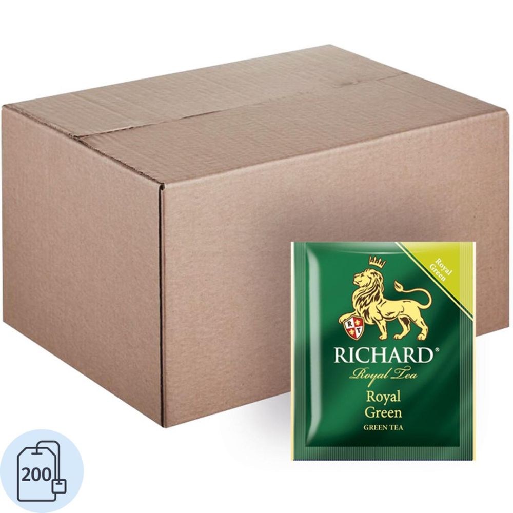 Чай Richard Royal Green зеленый , 200 пак 14840