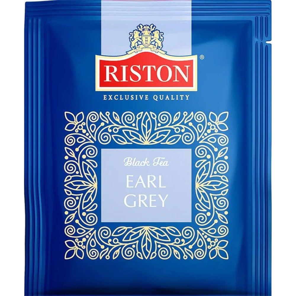 Чай Riston Earl Grey черный, ф/конв., 2гх100пак
