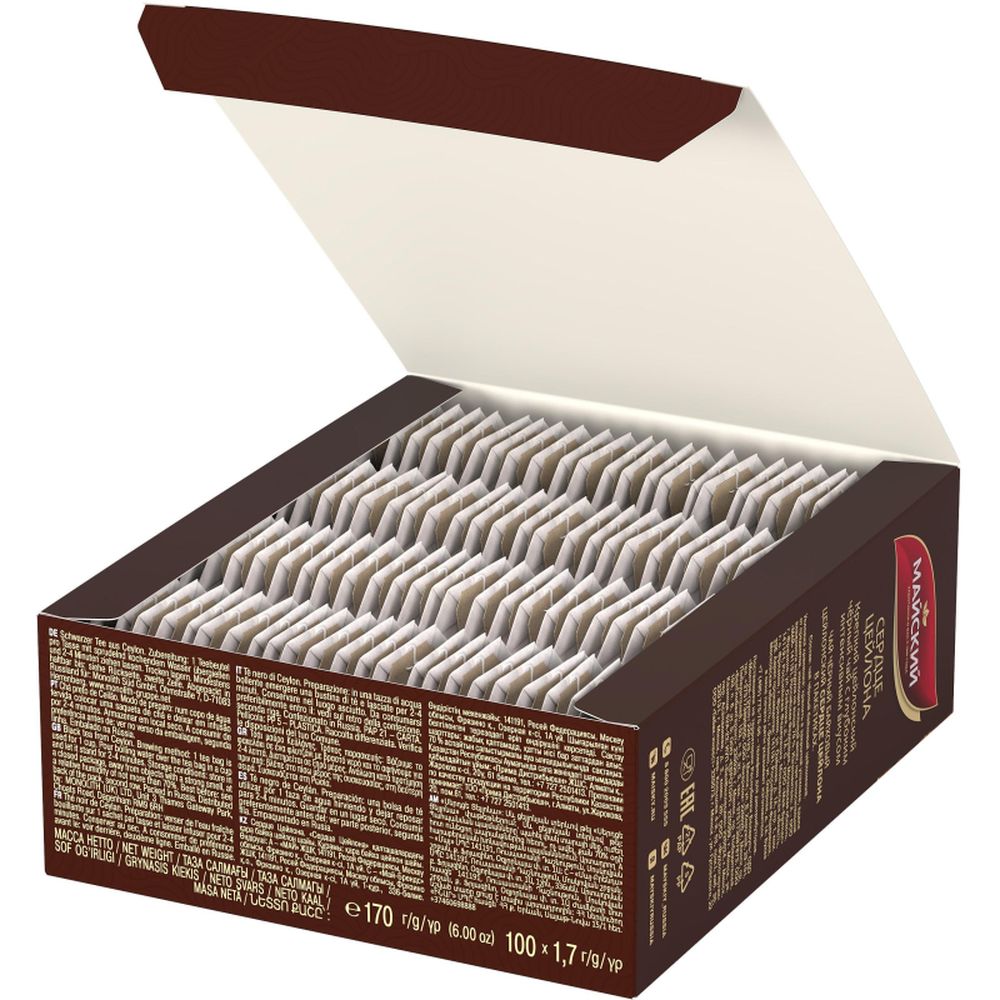 Чай Майский Сердце Цейлона черный, 100пак