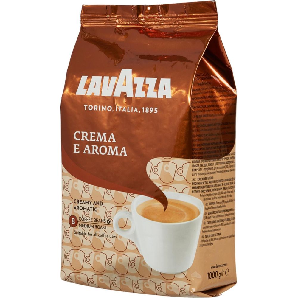 Кофе Lavazza Crema e Aroma, зерно, 1кг