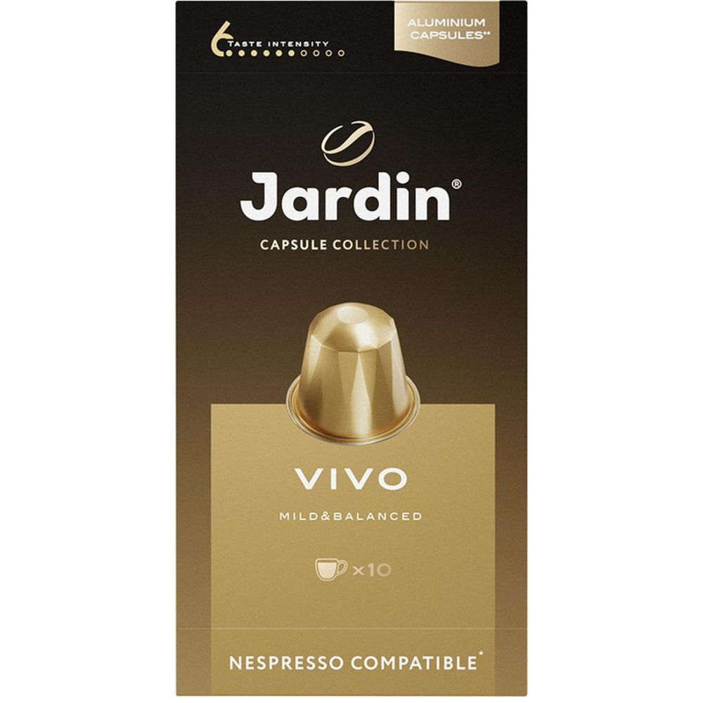 Кофе в капсулах Jardin Vivo, 10x5г