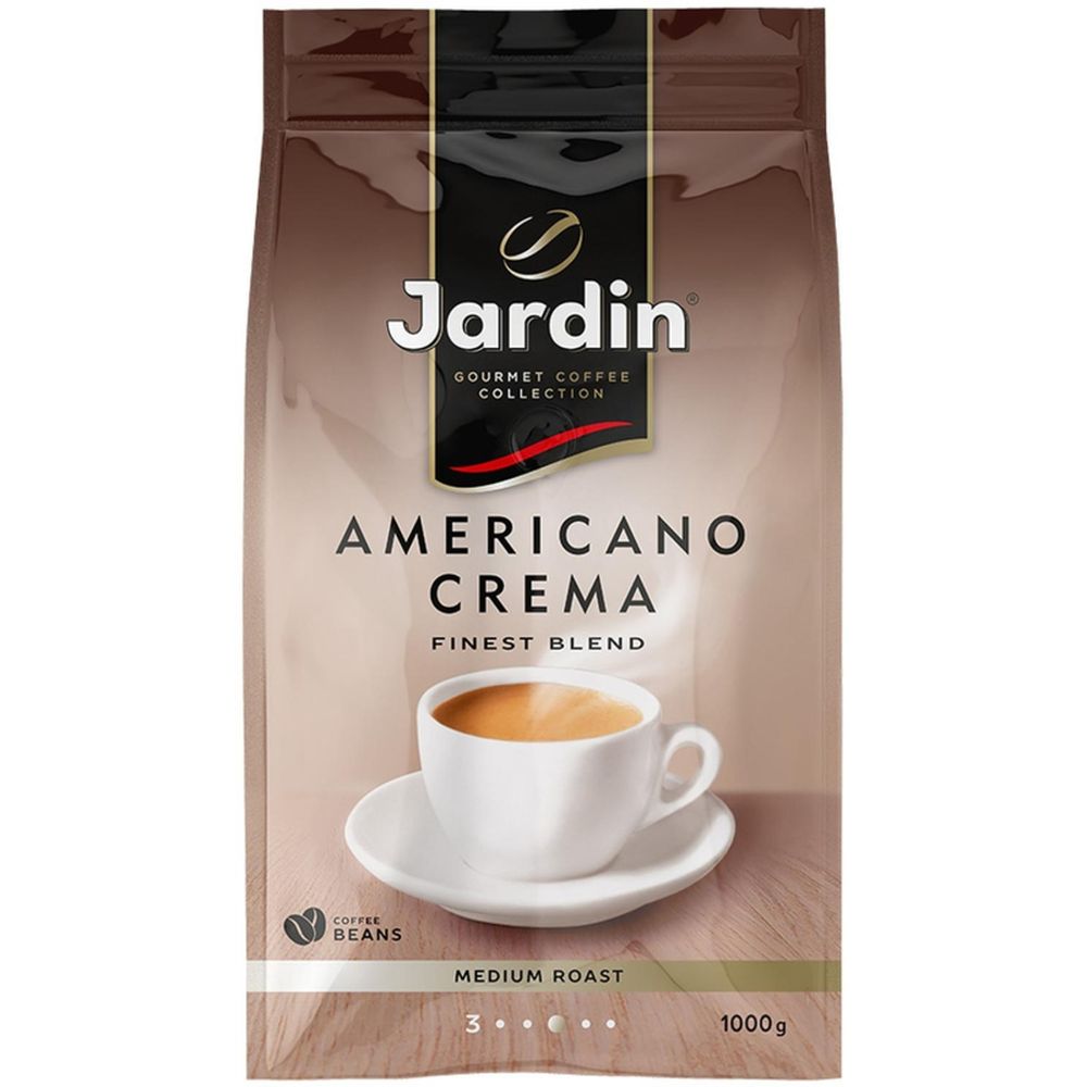 Кофе Jardin Americano Crema в зернах, 1кг