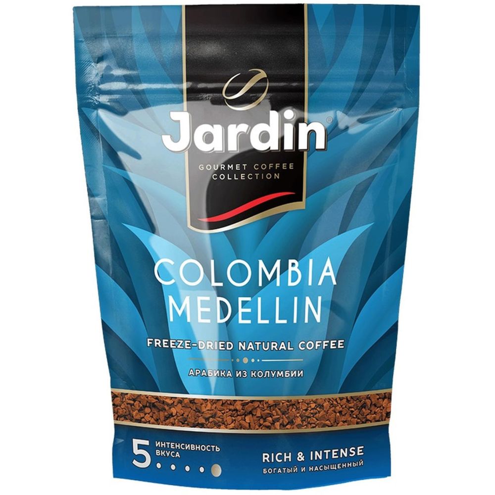 Кофе Jardin Colombia Medellin сублимированный, 240г пакет