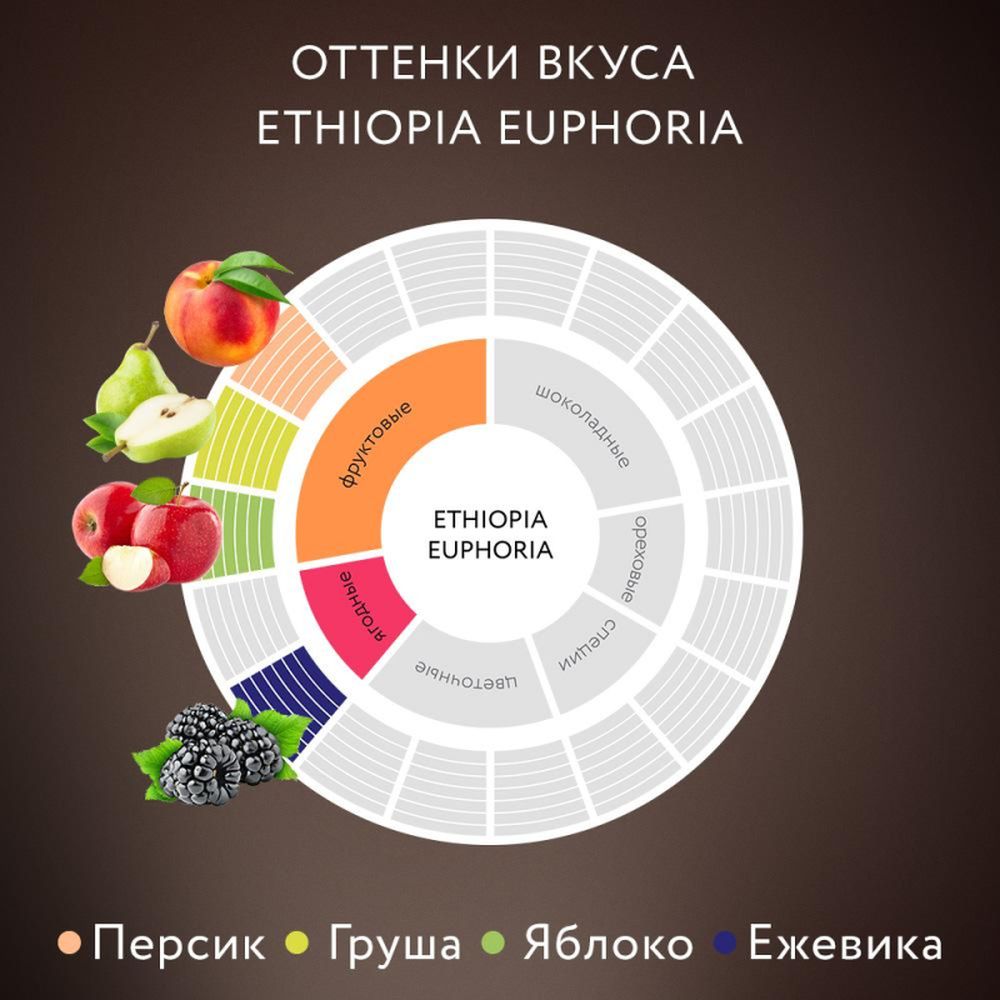 Кофе Jardin Ethiopia Euphoria в зернах, 1 кг