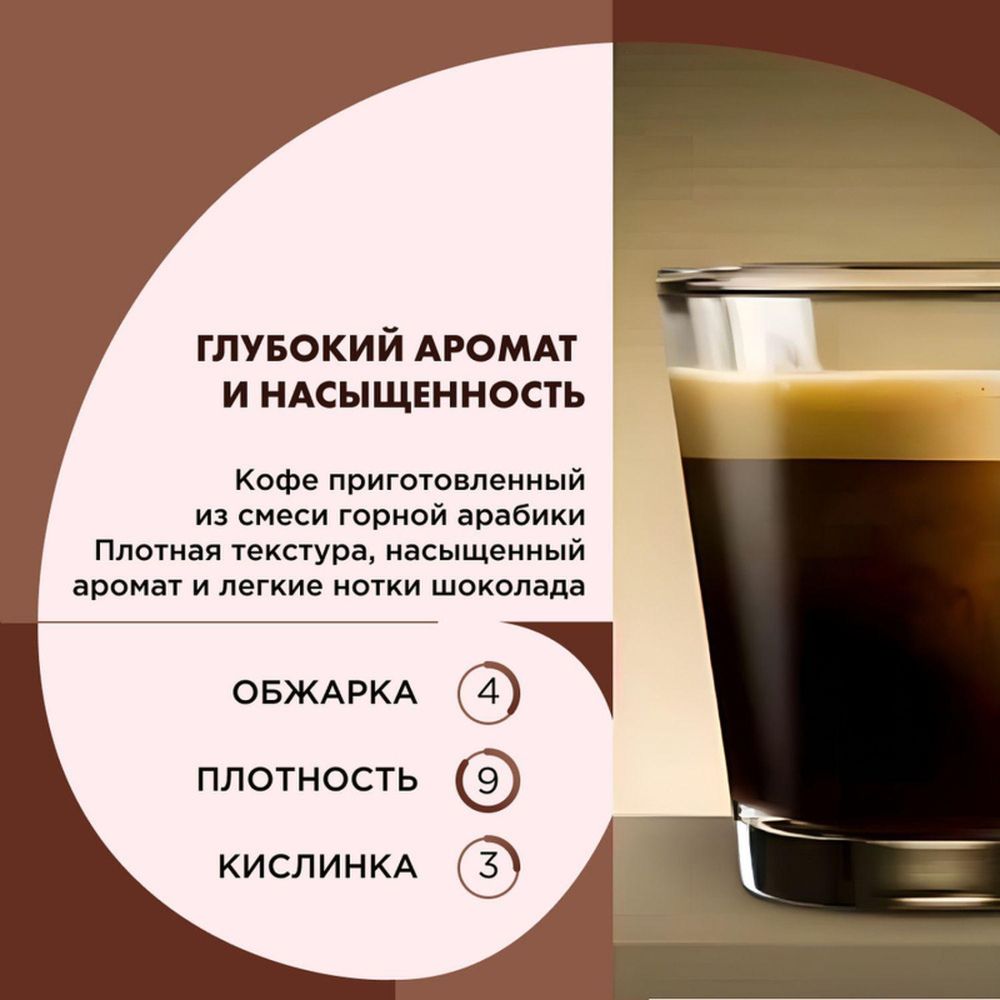 Кофе в капсулах Coffesso Espresso Superiore, 100% Premium Arabica, 20кап