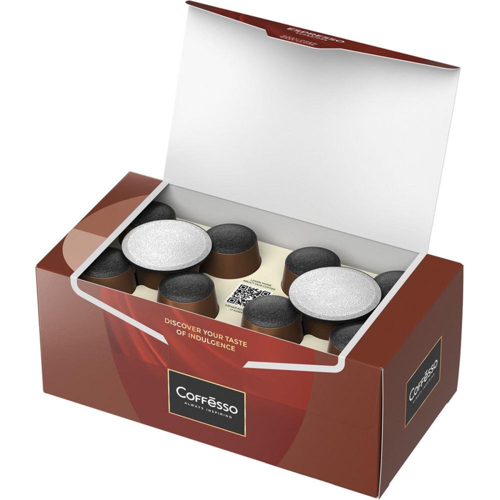 Кофе в капсулах Coffesso Espresso Superiore, 100% Premium Arabica, 20кап