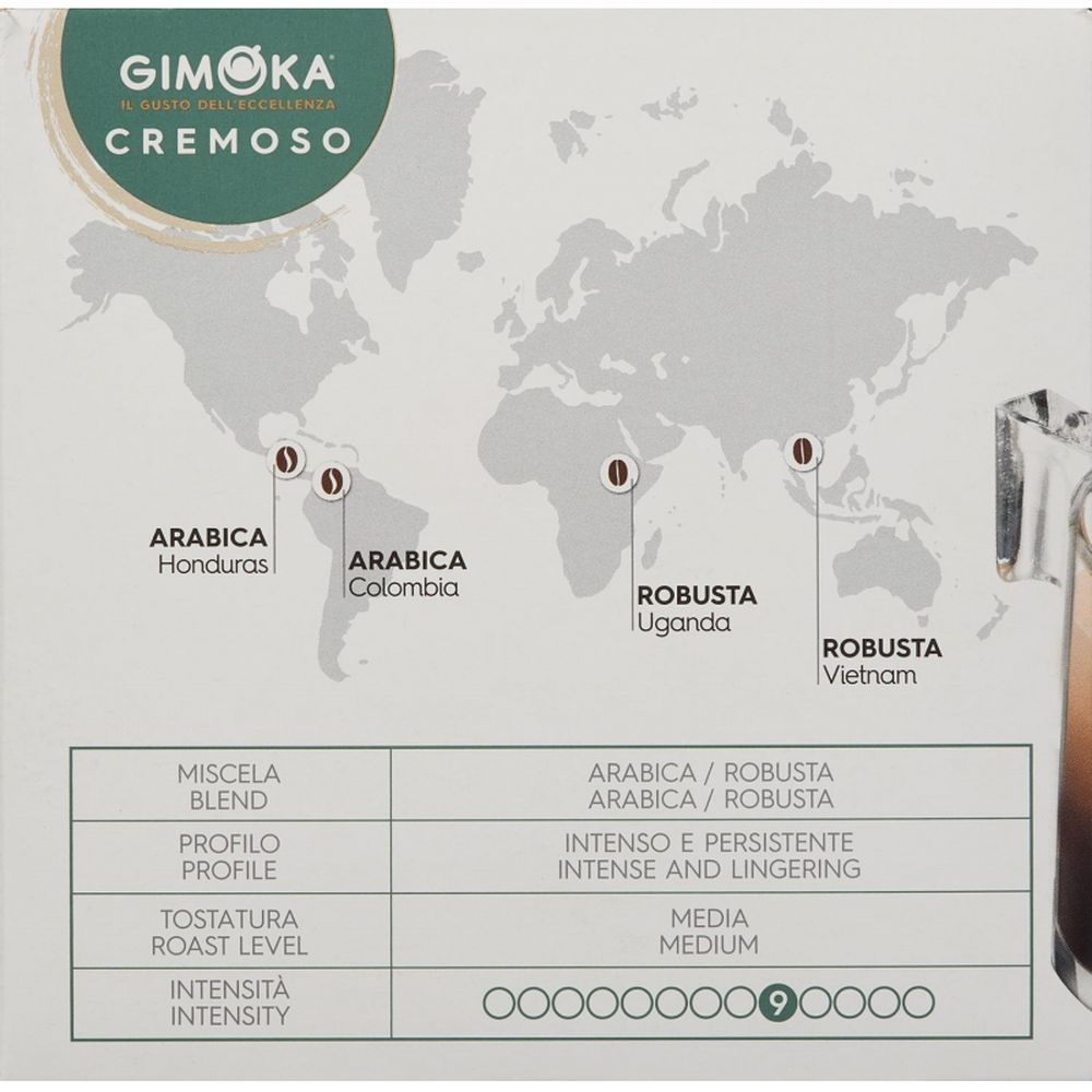 Кофе в капсулах Gimoka Dolce Gusto Espresso Cremosso, 16кап/уп