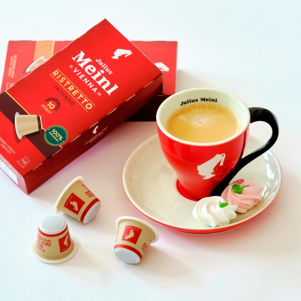 Кофе в капсулсулах Julius Meinl Ristretto Intenso BIO, 10 капсул