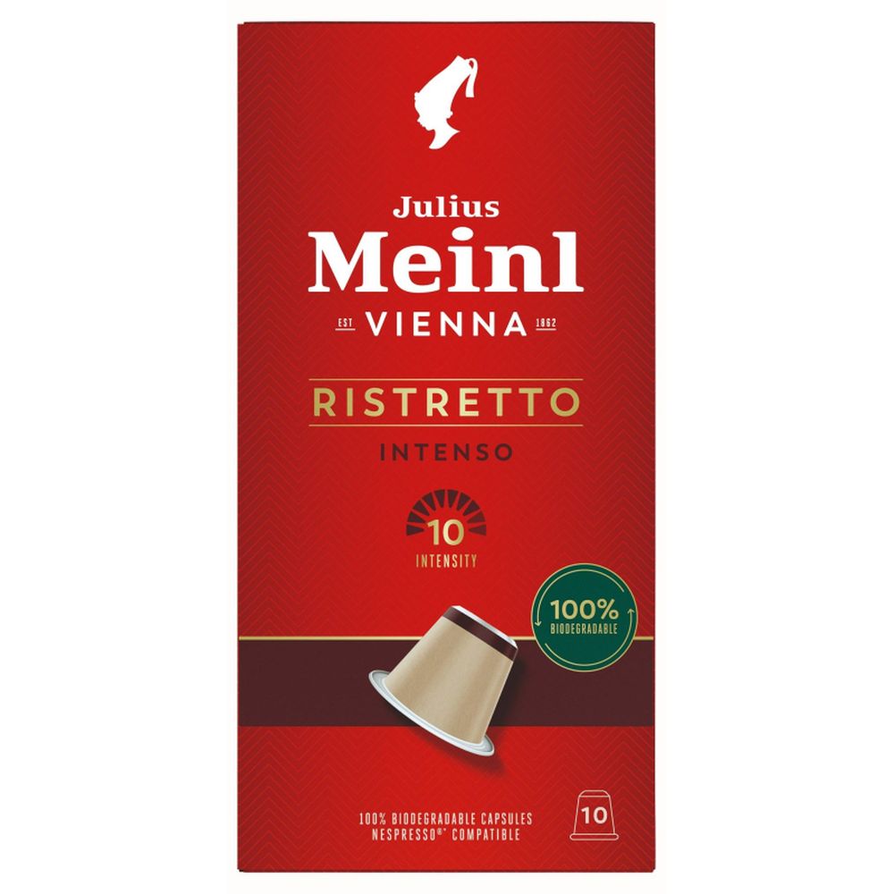 Кофе в капсулсулах Julius Meinl Ristretto Intenso BIO, 10 капсул