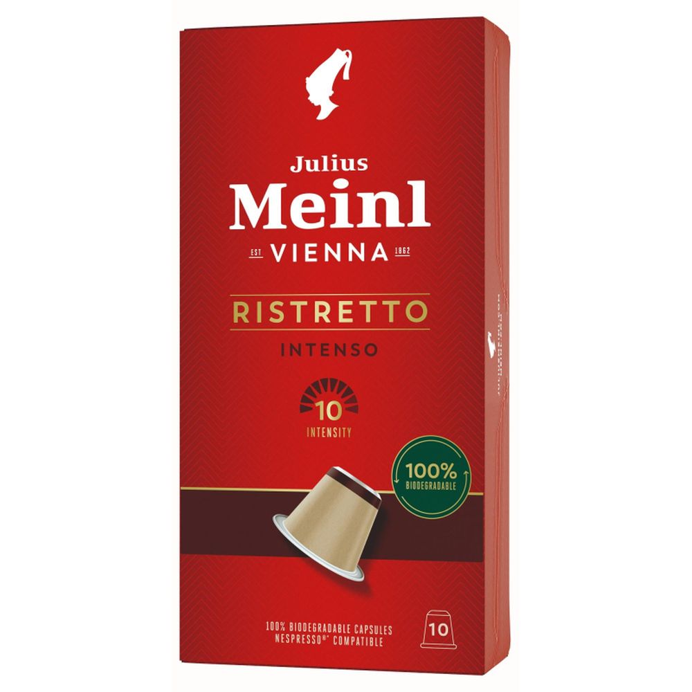 Кофе в капсулсулах Julius Meinl Ristretto Intenso BIO, 10 капсул