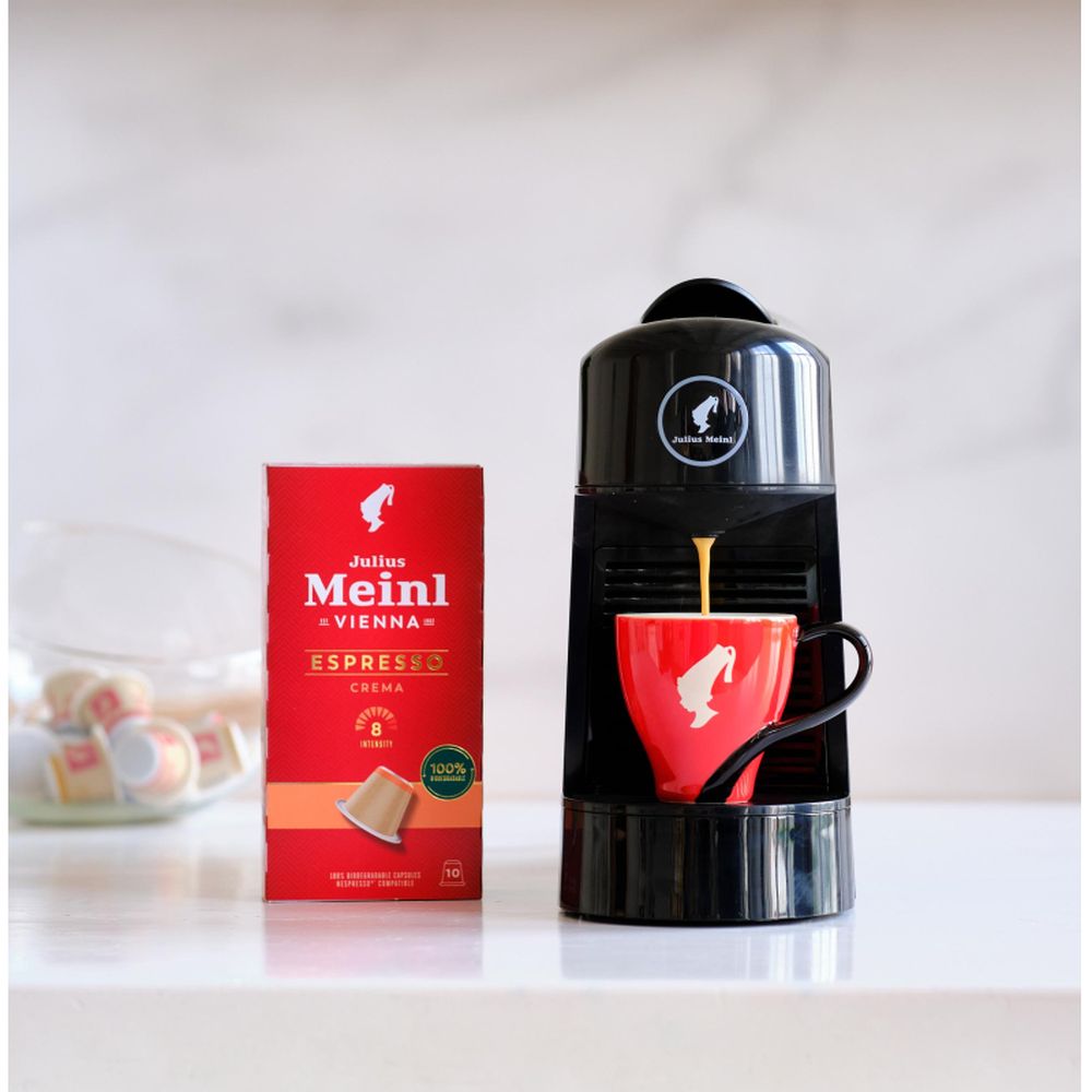 Кофе в капсулсулах Julius Meinl Эспрессо Крема BIO, 10 капсул