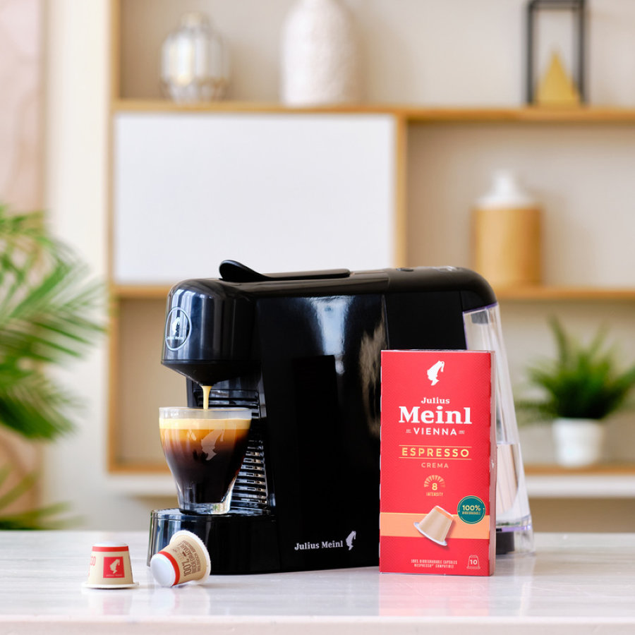 Кофе в капсулсулах Julius Meinl Эспрессо Крема BIO, 10 капсул