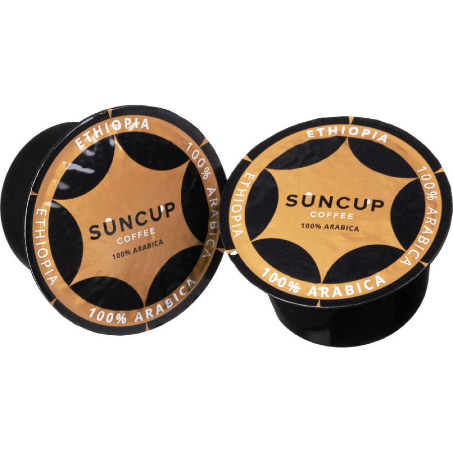 Кофе в капсулах Suncup Ethiopia жареный, молотый, 50кап/1уп